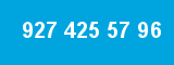 927 425 57 96 927 425 57 96